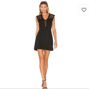 BCBGeneration Lace Inset Dress